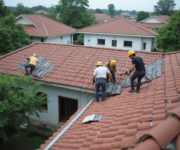 Roofing work in Petaling Jaya