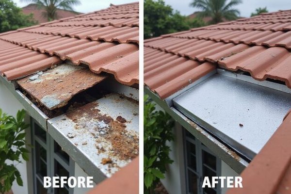 Roof Leak Repair work example