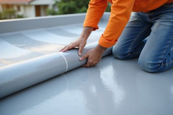 Roof Waterproofing work example